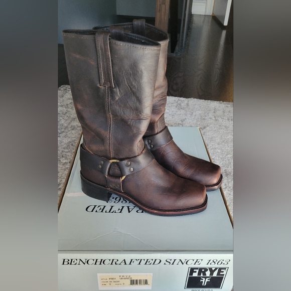 Frye 12R Harness Boots - Picture 1 of 6